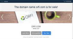 Desktop Screenshot of orfi.com